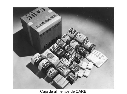 Caja de alimento de CARE